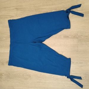 Twiggy London Blue Capris Leggings Size 2X